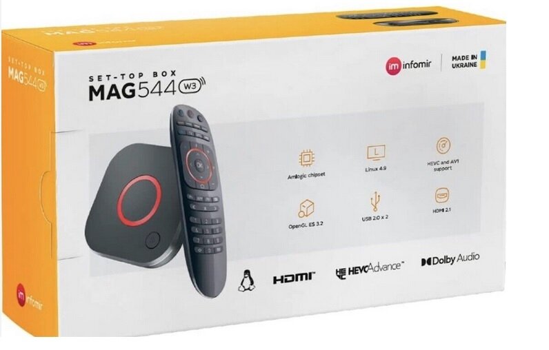 MAG 324/325 Boitier Décodeur BOX OTT IPTV WIFI by Infomir