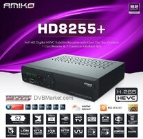 Amiko HD 8255+ S2 CI HEVC