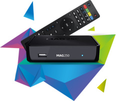 Infomir MAG 250 IPTV BOX
