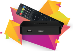 Infomir MAG 256 W2 (WIFI) IPTV BOX