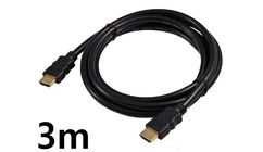 3m HDMI 1.4 CABLE WITH GOLD PLATED CONNECTORS (10PCS)
