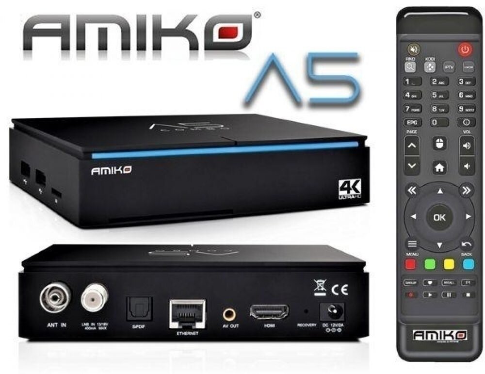 amiko a5 combo 4k firmware Latest update 2022