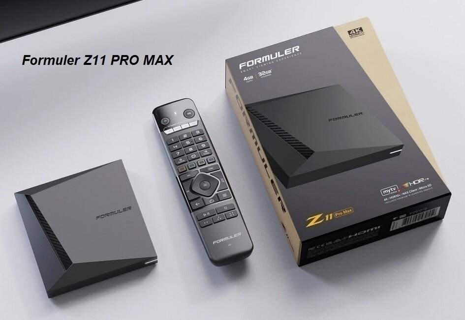 Formuler Z8 Android IPTV OTT Set Top Box, 4K Ultra HD