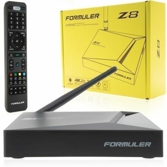 Formuler Z8 Pro 4K UHD IPTV Android 7 IPTV box H.265 2 GB RAM 16 GB